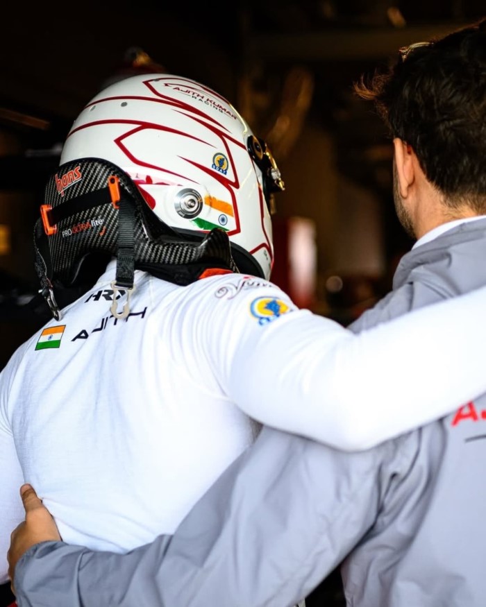 Despite the severity of the crash, Ajith Kumar walked away unscathed, highlighting the miraculous nature of his escape.