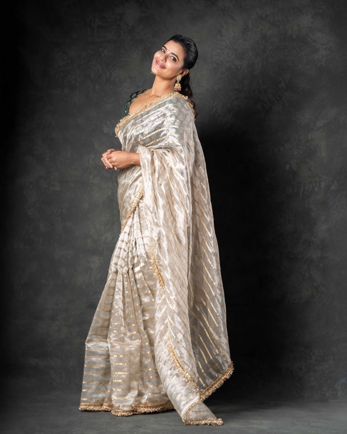 Aishwarya Rajesh's Stunning Saree Photoshoot: A Blend of Elegance And Grace
