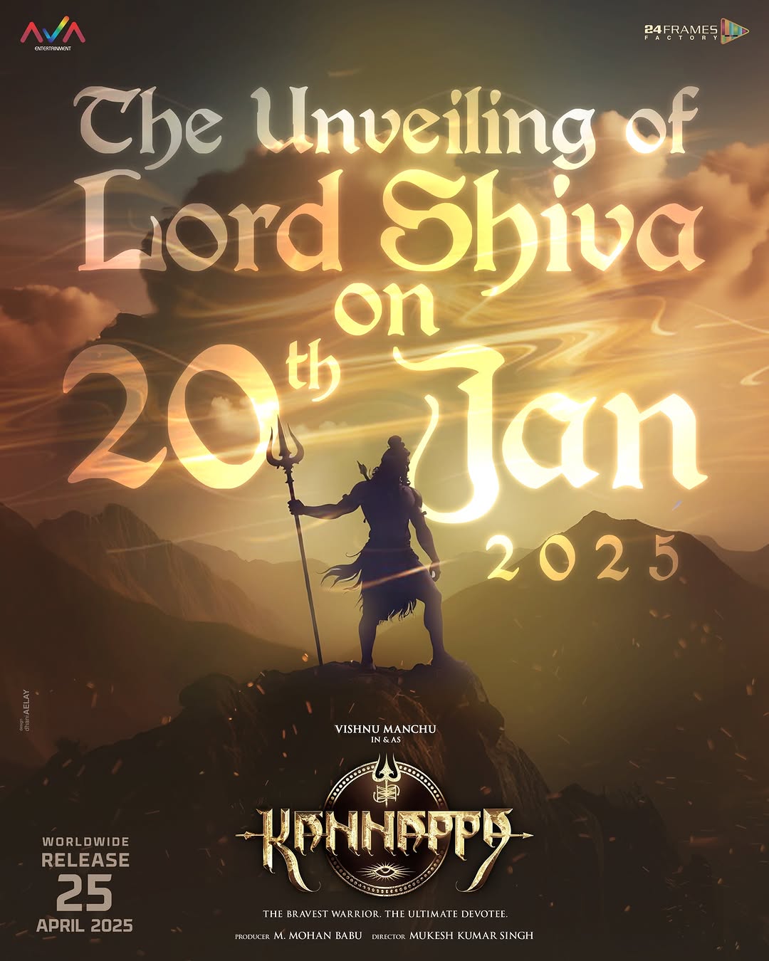 Akshay Kumar As Lord Shiva Role In Highly Anticipated Film Kannappa Releasing April 25, 2025; First Look Photos