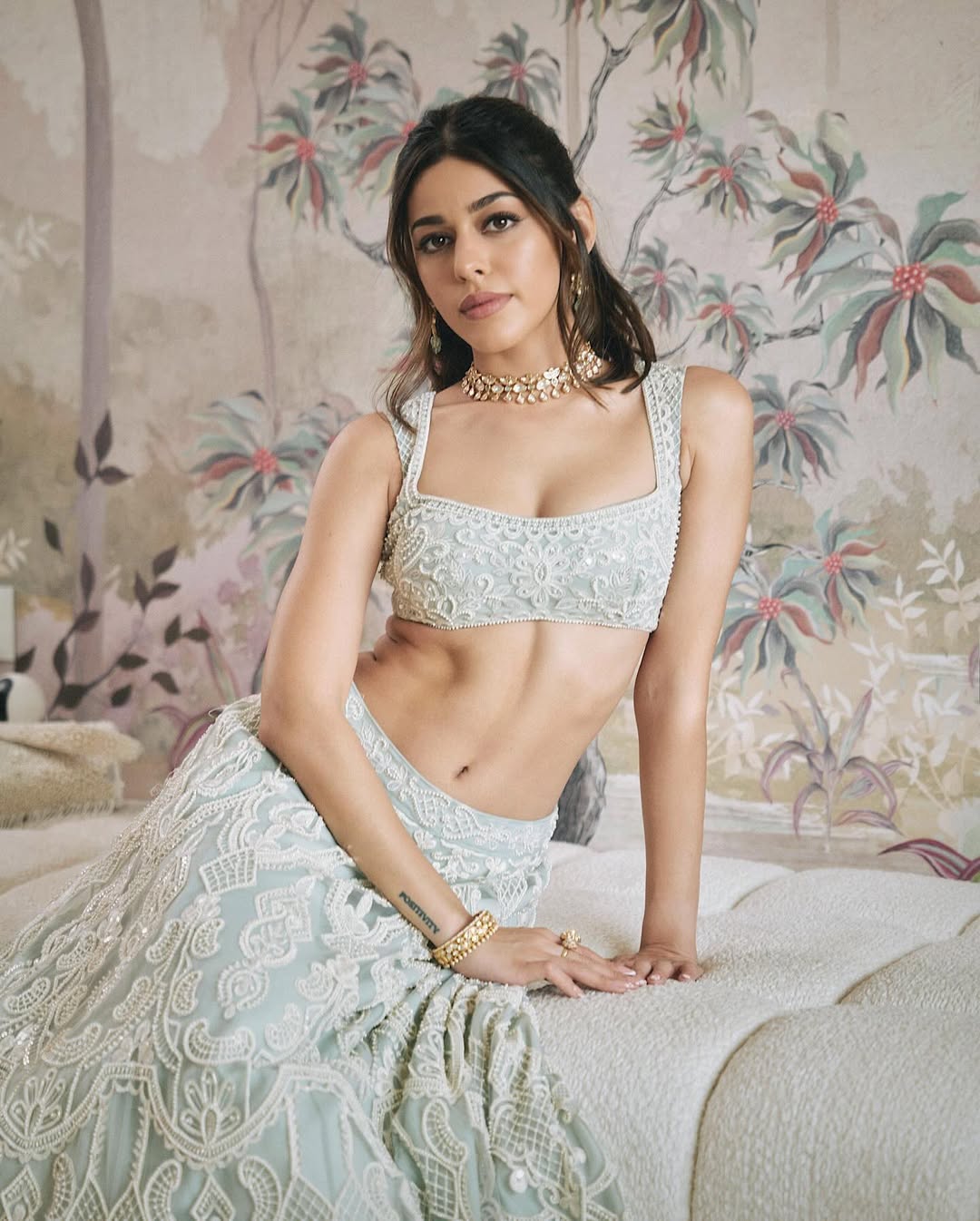 Alaya F's Fashion: Embracing Life's Joys With Confidence And Style In Lehenga