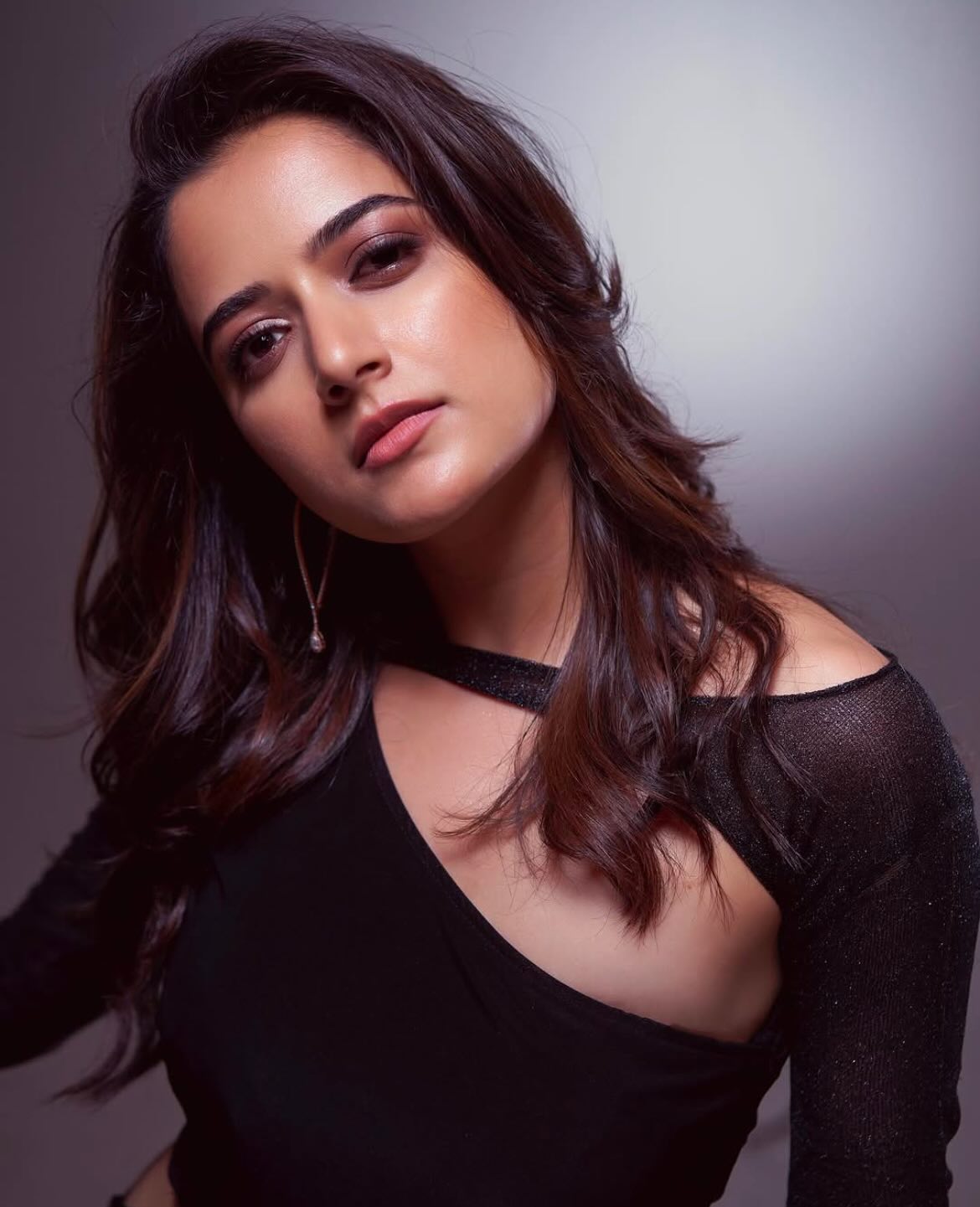 Ashika Ranganath Looks Stunning in a Gorgeous Black Bodycon Dress