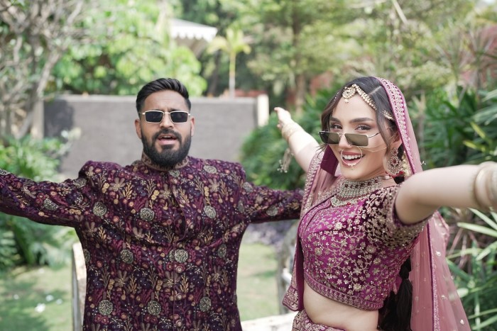 Emiway Bantai And Swaalina Wedding Photos