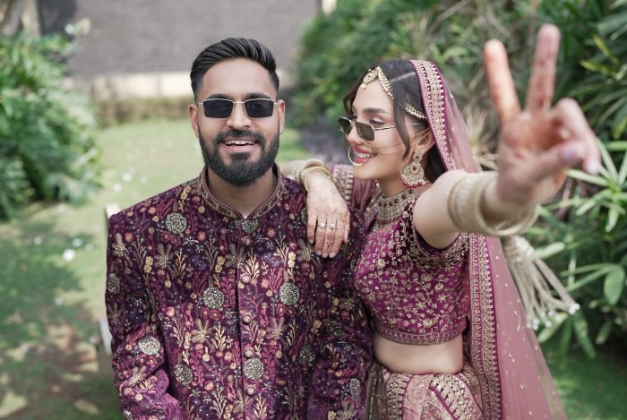 Emiway Bantai And Swaalina Wedding Photos