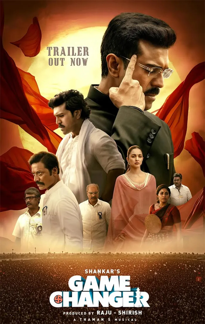 Game changer day 3 collection; Ramcharan starrer Grosses Over 300 Cr Worldwide in first weekend!