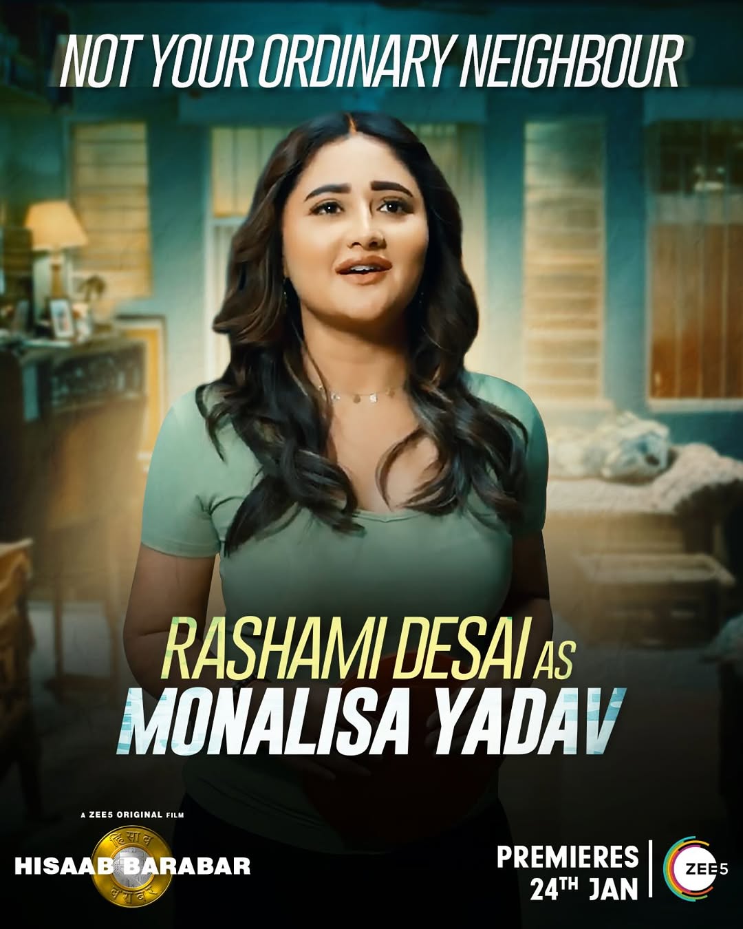 Rashami Desai as Monalisa Yadav: Adds quirky humor as a babysitter, though her role is not integral to the plot.