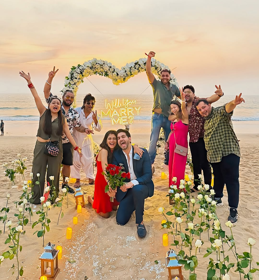 Imlie Actress Megha Chakraborty Shares Heartwarming Beach Proposal PICS