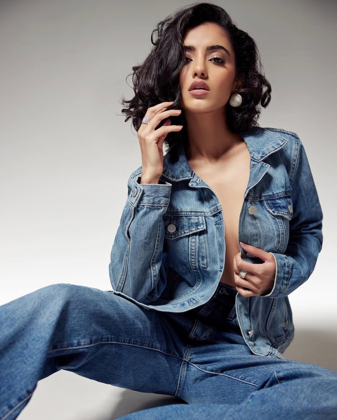 Malvika Sharma's Stylish Denim Look