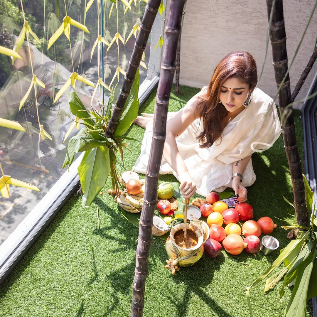 Nayanthara And Vignesh Shivan Celebrate Pongal 2025 With Their Twins