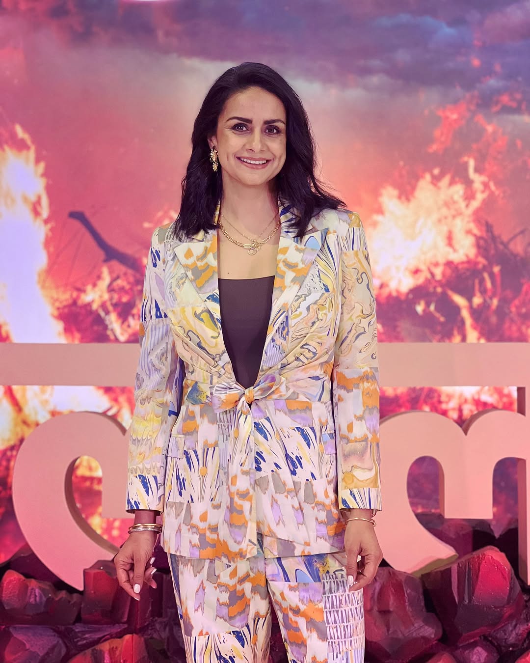 Gul Panag as Renu Chaudhary: Renu, Hathi Ram's wife, adds a personal dimension to his struggles and triumphs.