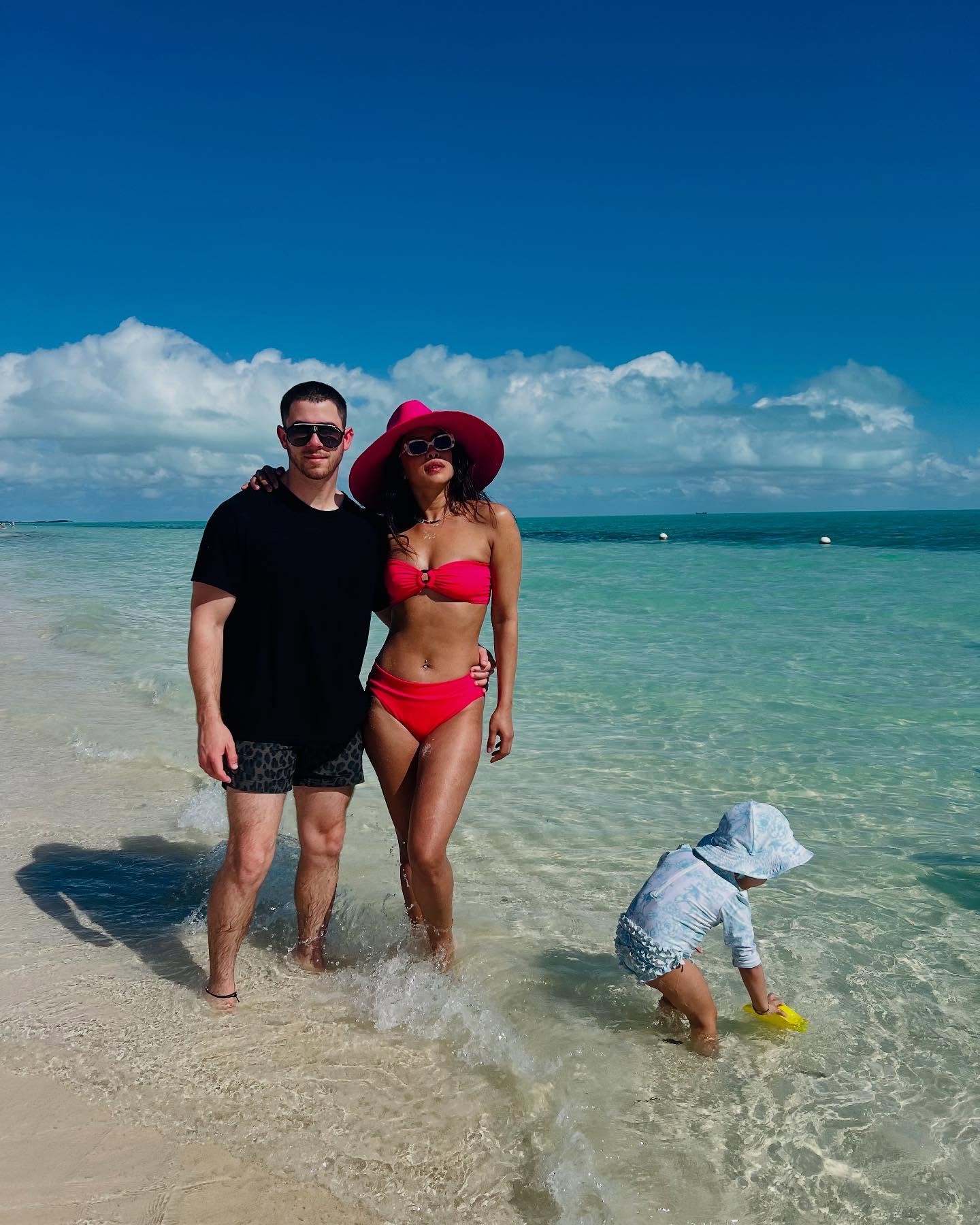 Priyanka Chopra And Nick Jonas Enjoy A Family Vacation In Turks And Caicos Islands