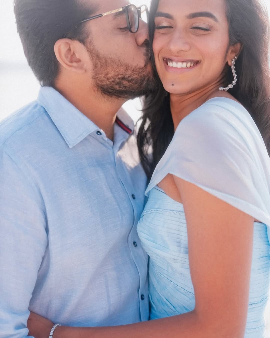 PV Sindhu- Venkata Datta Sai Channel 'Suraj Hua Maddham' Vibes In Latest Post Wedding PICS