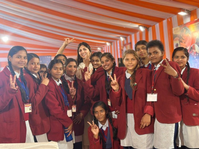 Ramayana Anime Debuts At Maha Kumbh With A Special Screening For Over 200 School Kids ! Check Out The Pics!