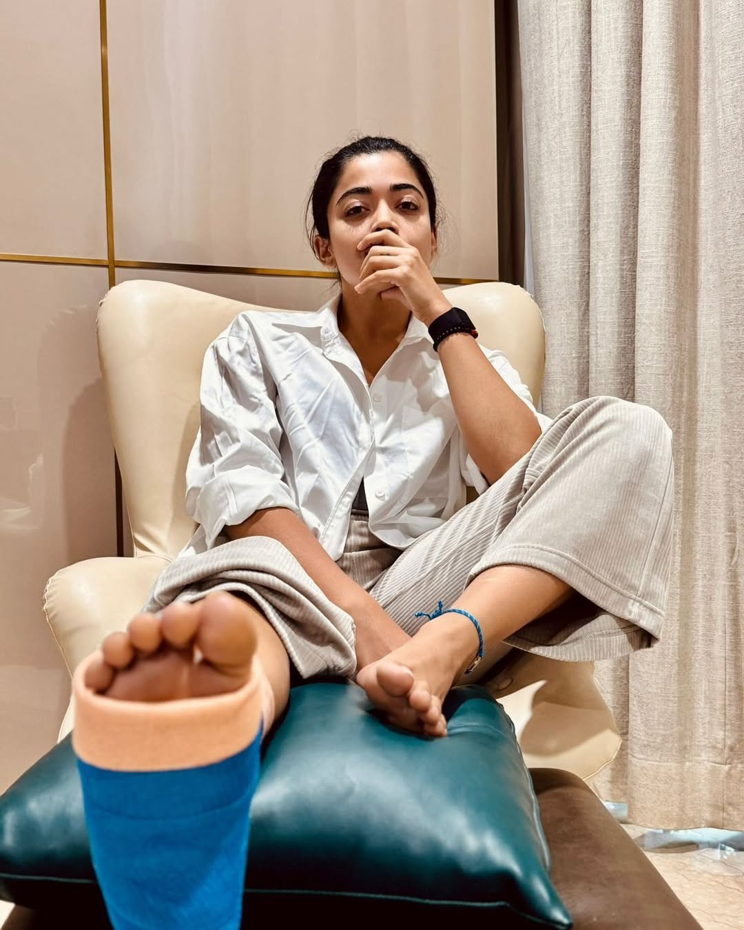 Rashmika Mandanna gets injured, she shares health update, see pics