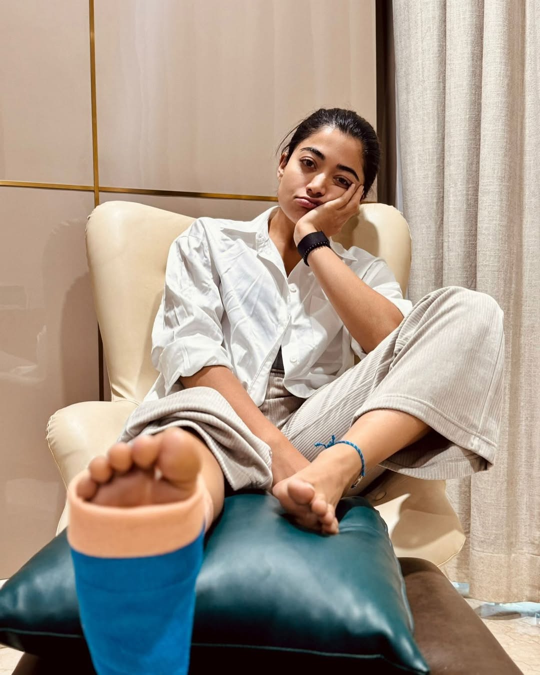 Rashmika Mandanna gets injured, she shares health update, see pics