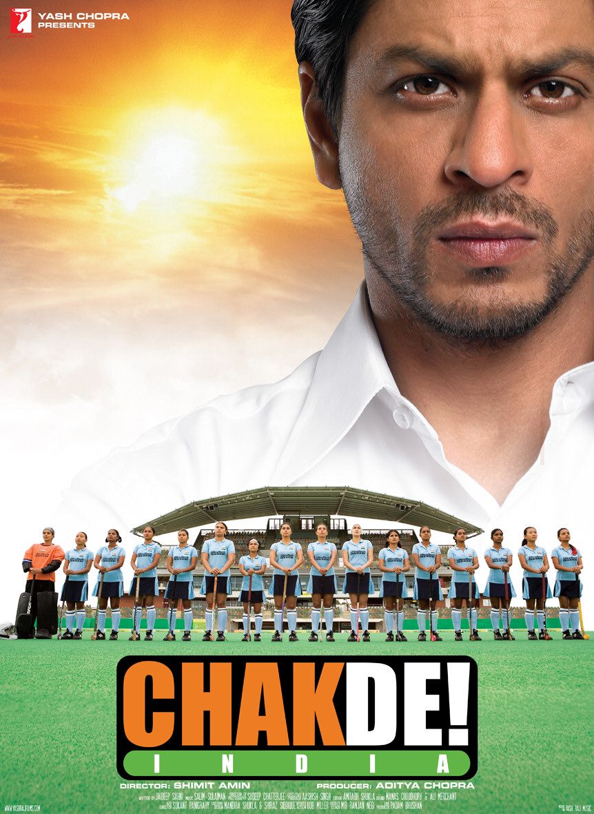 Chakde! India  One of Shah Rukh Khan’s biggest grossers, ‘Chakde! India’ is not just a sports drama but also a passionate tale of patriotism and women’s empowerment.