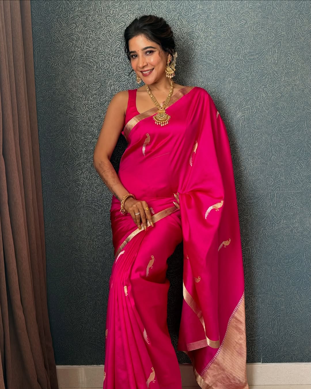 Sakshi Agarwal Promotes Her Upcoming Malayalam Movie 
