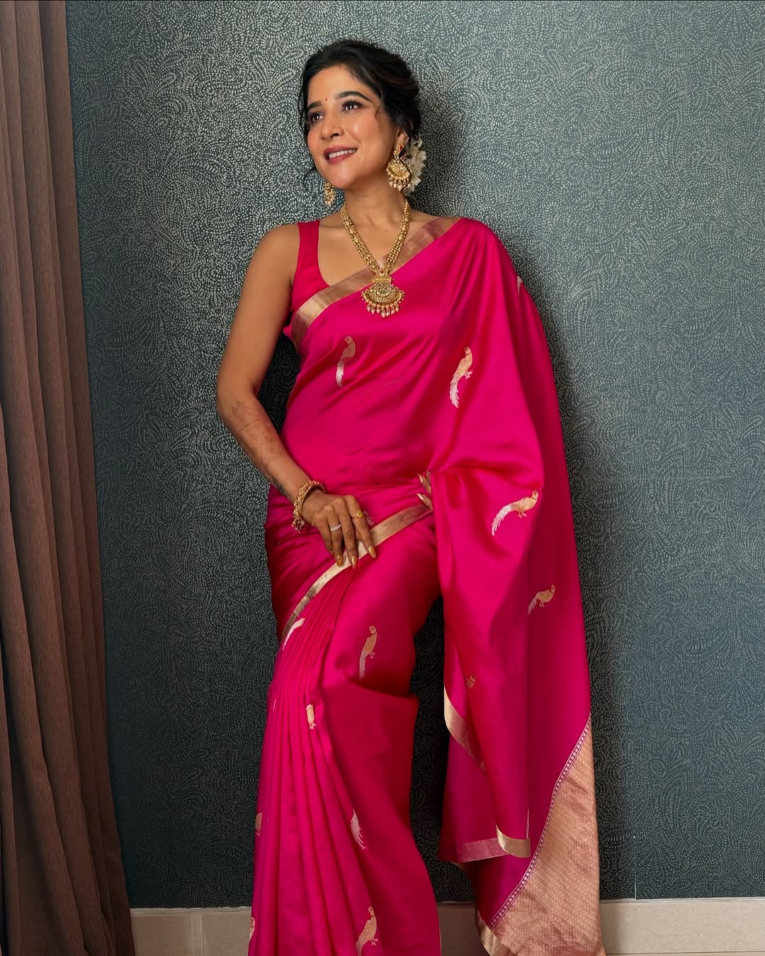 Sakshi Agarwal Promotes Her Upcoming Malayalam Movie 