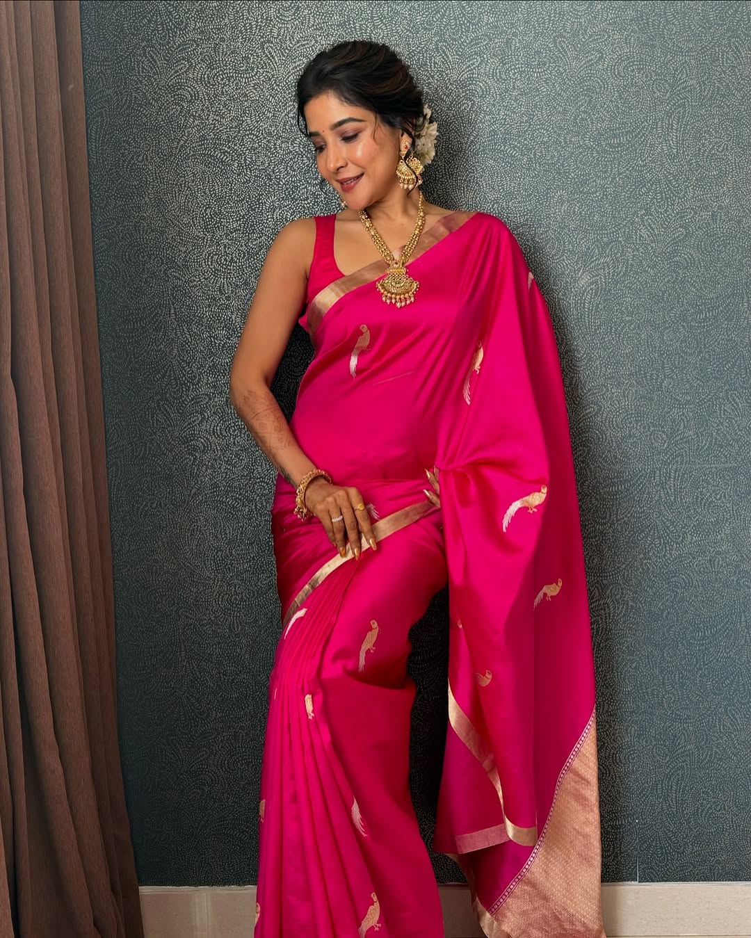 Sakshi Agarwal Promotes Her Upcoming Malayalam Movie 
