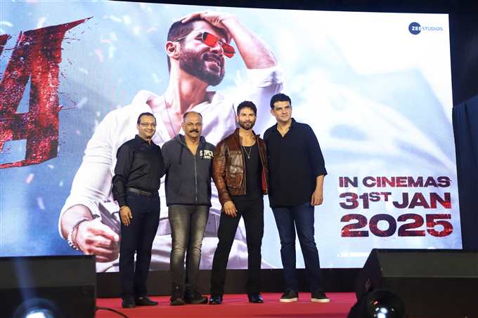 Shahid Kapoor Launches Deva Movie Trailer In Mumbai