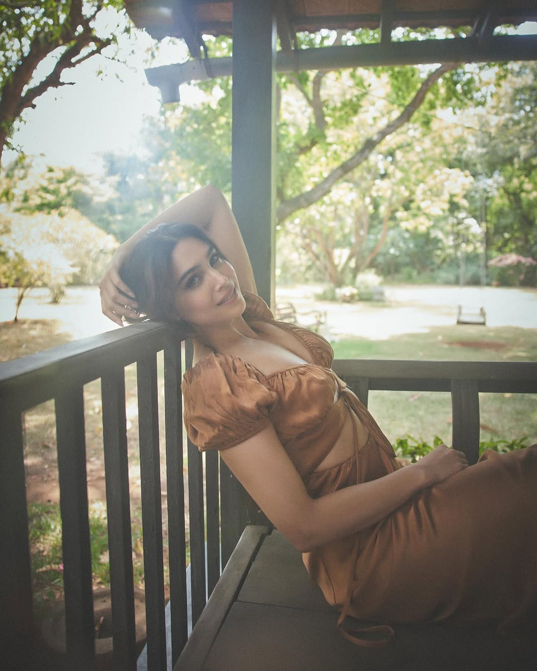 Sharvari Wagh's Chic Brown Stylish Dress: Latest Photoshoot Goes Viral