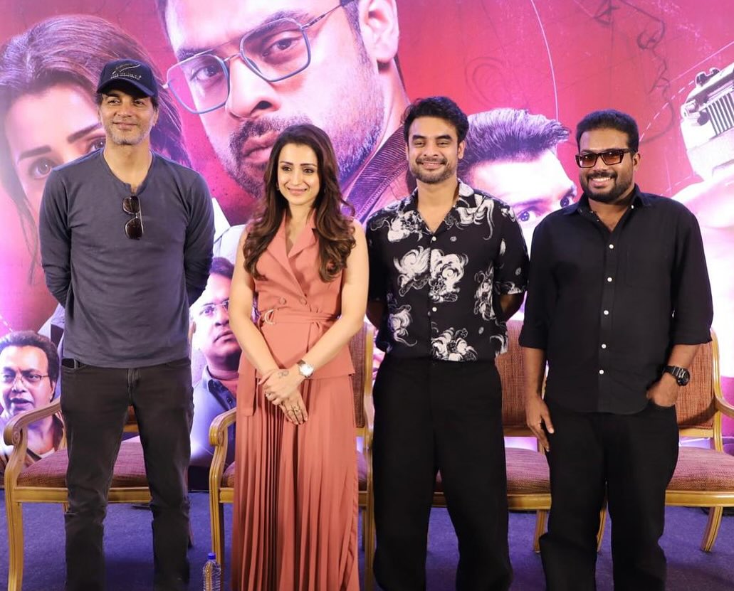 Trisha Krishna, Aju Varghese & Vinay Rai At 