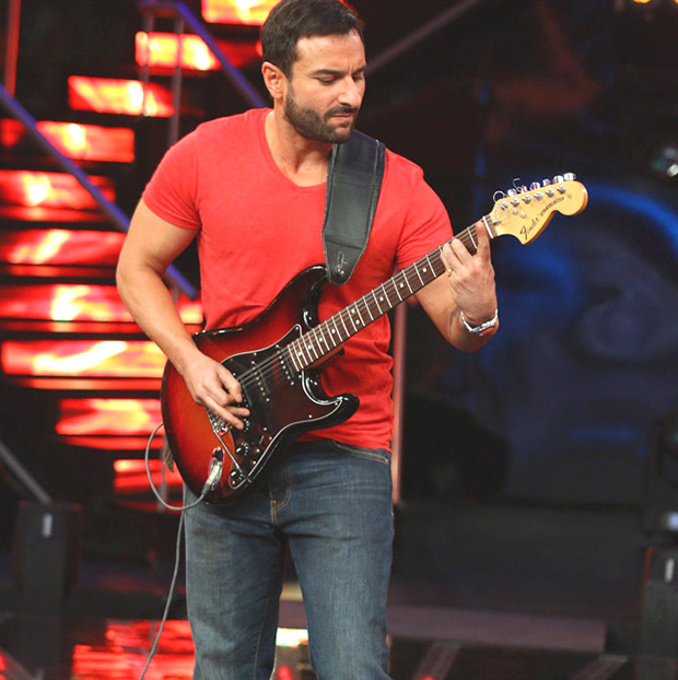Saif Ali Khan is not only a skilled actor but also a passionate guitarist.