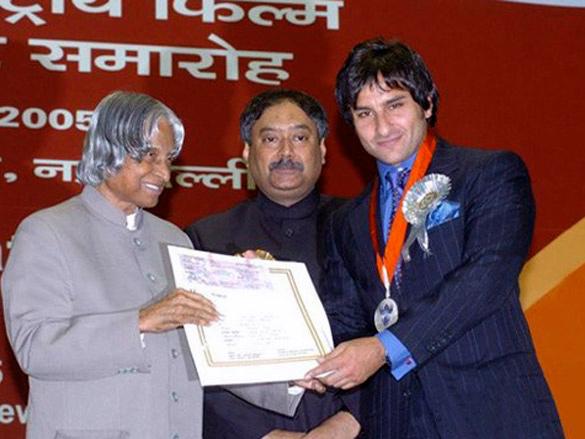 Saif Ali Khan won the National Film Award for Best Actor in 2