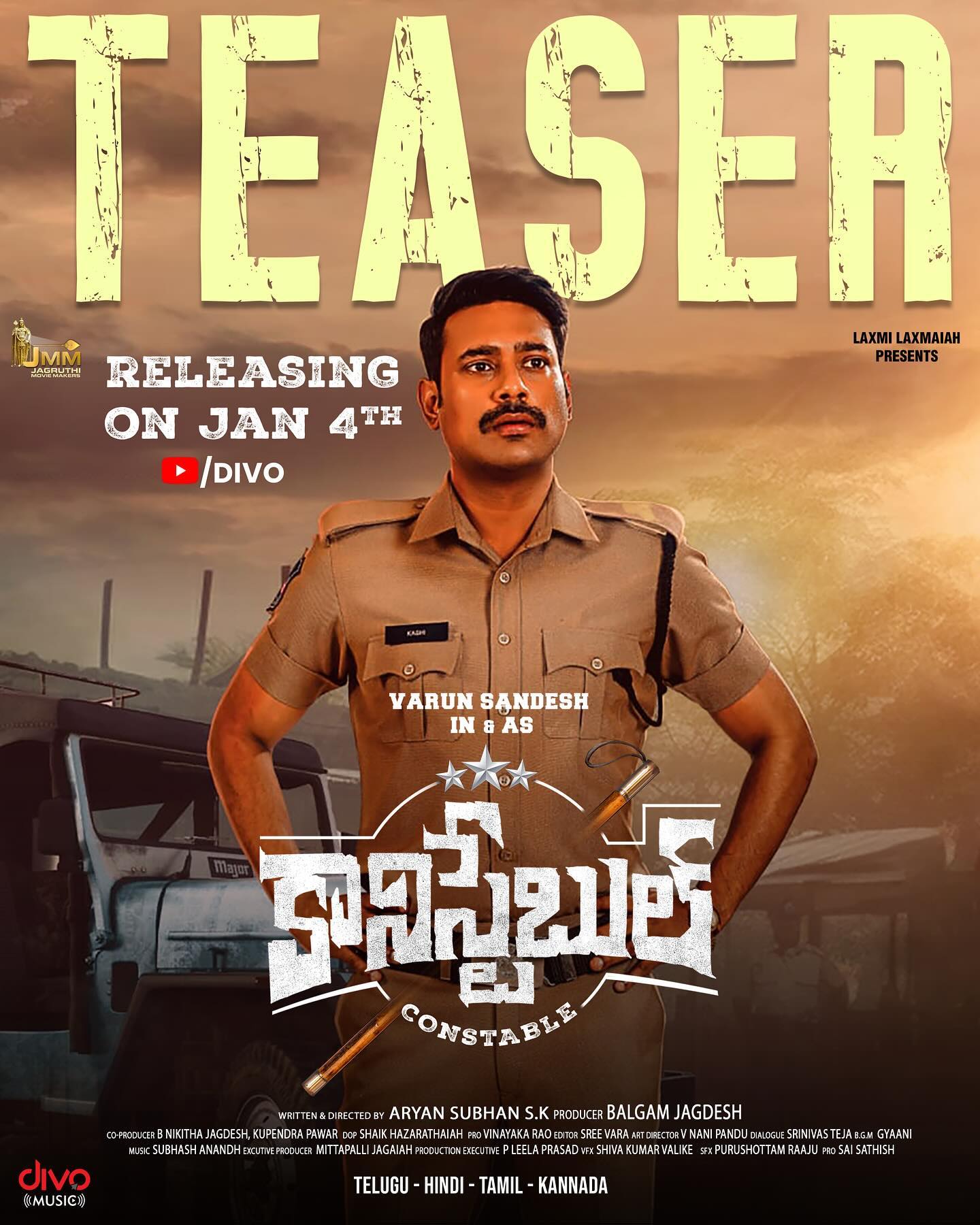 Varun Sandesh's Constable: Know All About The Movie