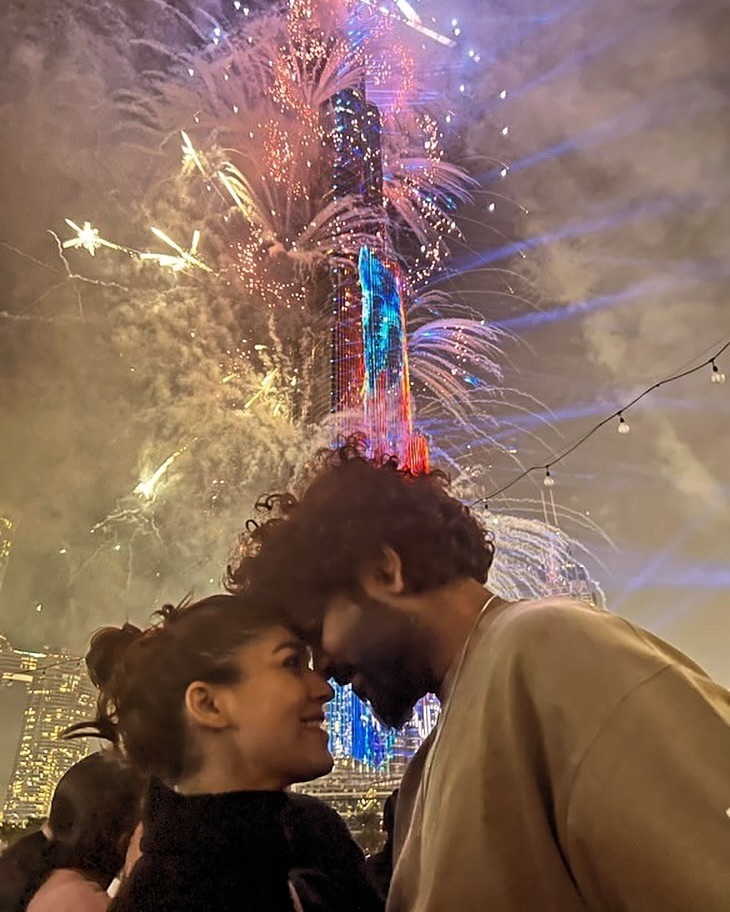 Vignesh Shivan Nayanthara New Year