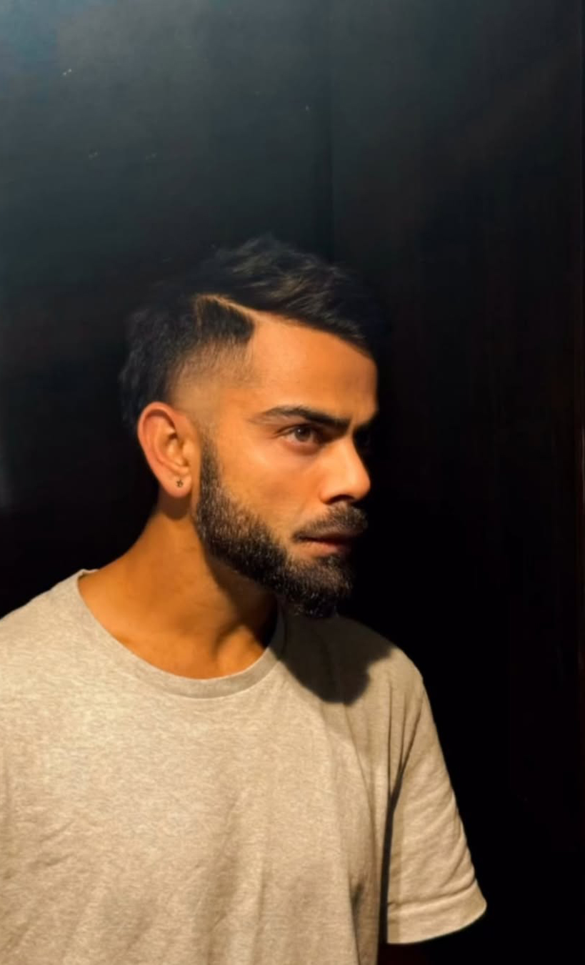 Virat Kohli Unveils New Hairdo in Highly Anticipated Ranji Trophy Return