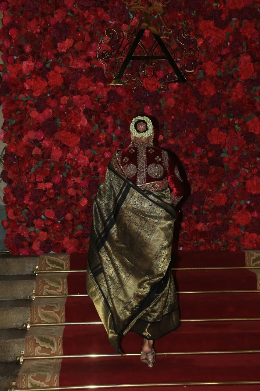 Rekha Wore At Adar Jain Wedding Saree Connection With Amitabh Bachchan’s Black