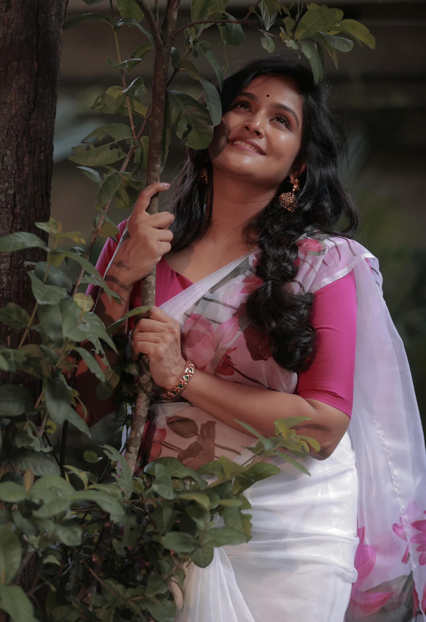 Remya Nambeesan Saree Look Photoshoot