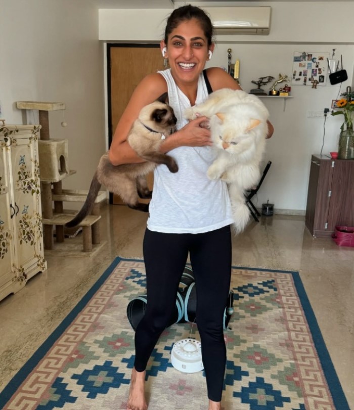 Kubbra Sait with Shifu and Sexyy Sait