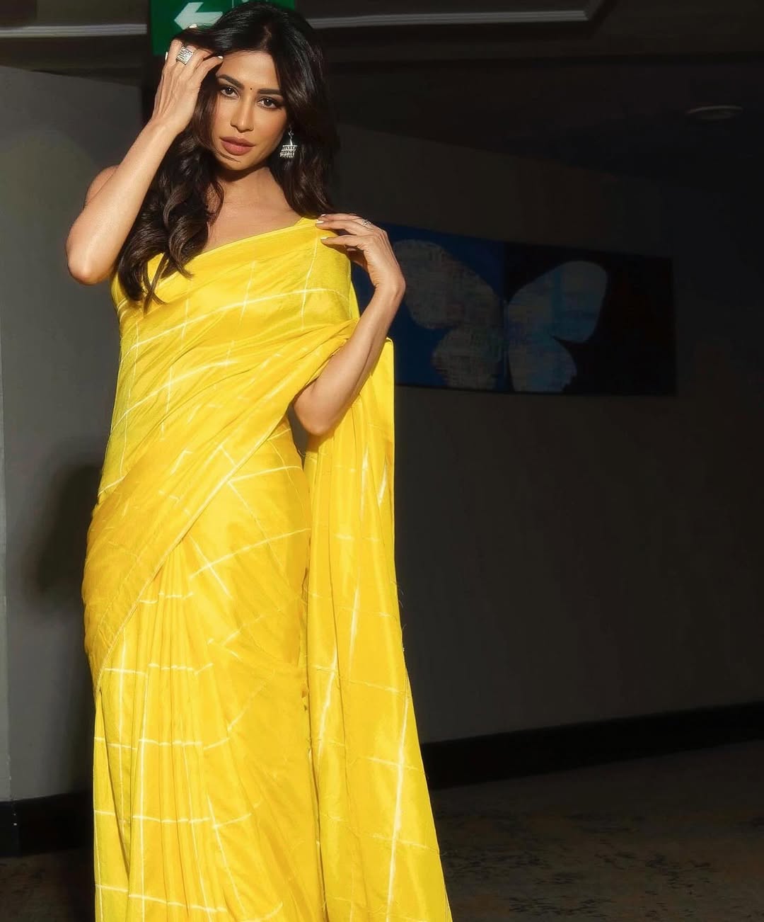 Chitrangada Singh Shines in a Yellow Saree In Her Recent Photoshoot