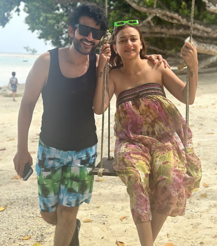 Hiten Tejwani and Gauri Pradhan