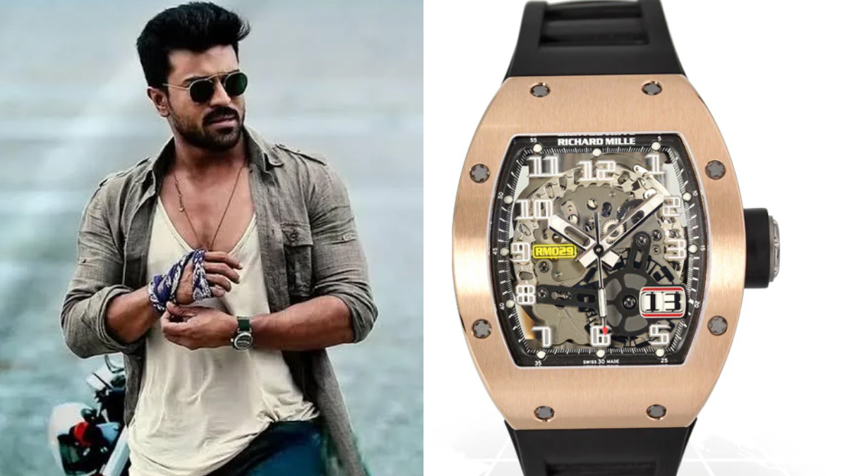 Ram Charan: The Tollywood superstar owns a Richard Mille RM029