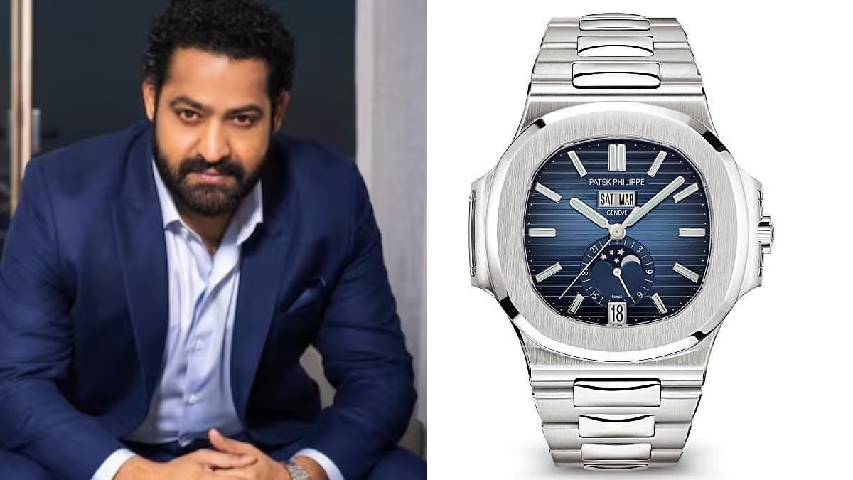 Jr NTR: The talented actor boasts a Patek Philippe Nautilus