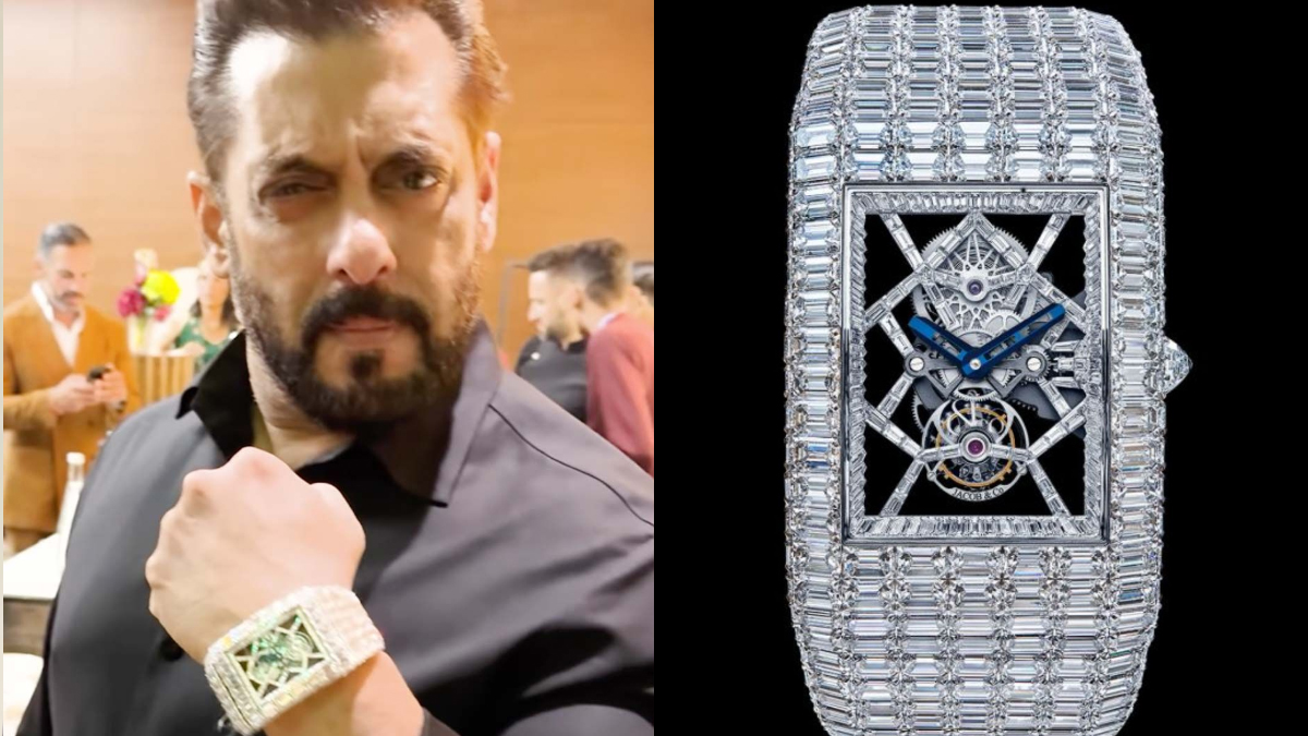 Salman Khan: Salman Khan's collection includes the Jacob & Co. Billionaire III