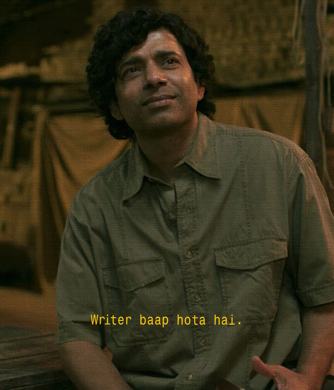 Writer baap hota hai.