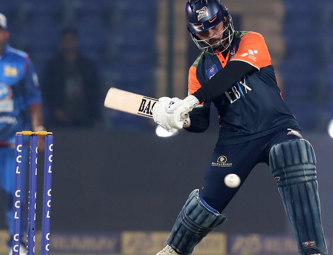 In Pics: Bhojpuri Dabanggs Claim Season 1st Victory in Celebrity Cricket League