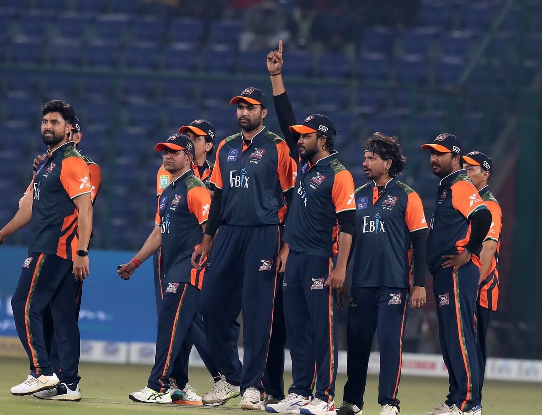 In Pics: Bhojpuri Dabanggs Claim Season 1st Victory in Celebrity Cricket League