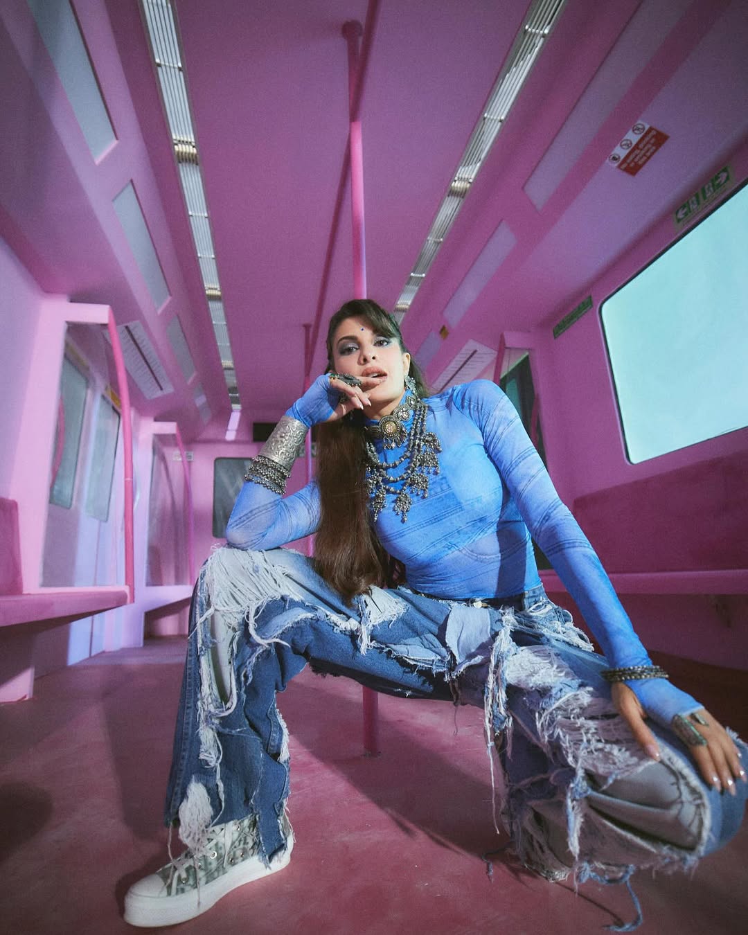 Jacqueline Fernandez's New Song 'Tik Tik' Out Now !! Check Out BTS PICS