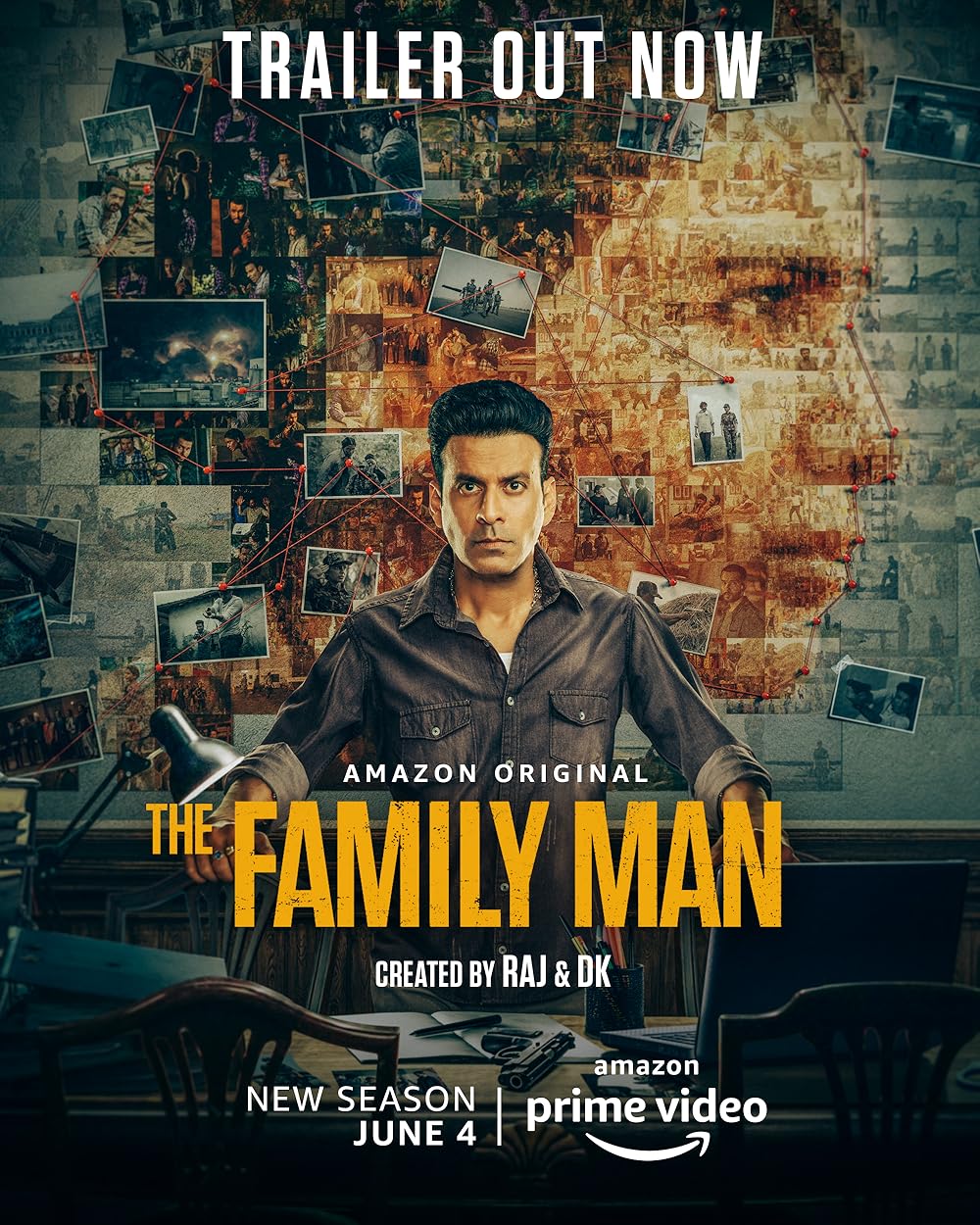 The Family Man (Amazon Prime Video): An action-thriller featuring Srikant Tiwari, a world-class spy balancing his high-stakes job and family responsibilities.