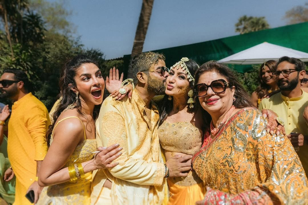 Neelam & Siddharth Kapoor Funfilled Haldi Ceremony Function Photos