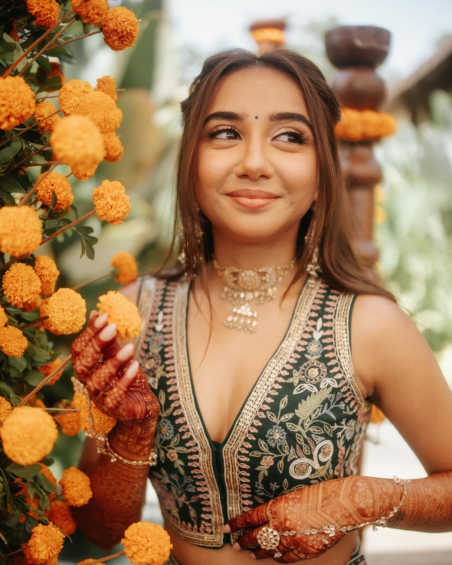 Prajakta Koli (Mostly Sane) And Vrishank Khanal's Stunning Wedding Photoshoot