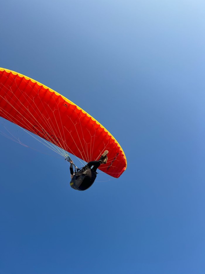 Sai Tamhankar Learns Paragliding