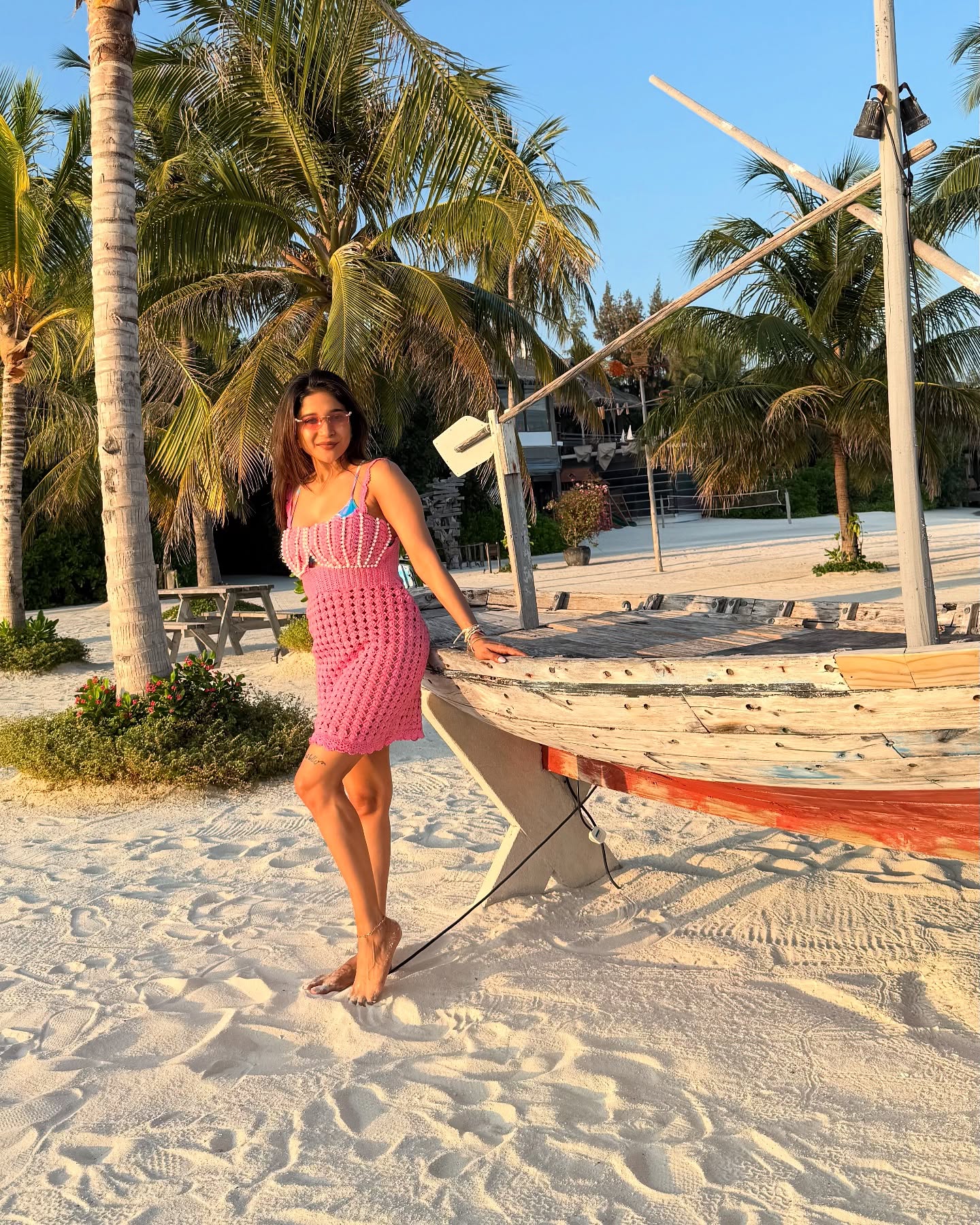 Sakshi Agarwal's Maldives Vacation: Embracing Salty Air, Sandy Toes & Photoshoot
