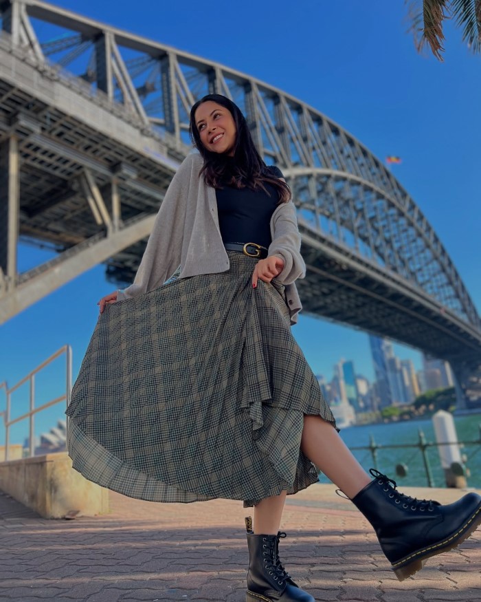 Shehnaaz Gill Shines In Stunning Photoshoot At Sydney Harbour Bridge