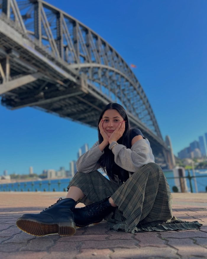 Shehnaaz Gill Shines In Stunning Photoshoot At Sydney Harbour Bridge