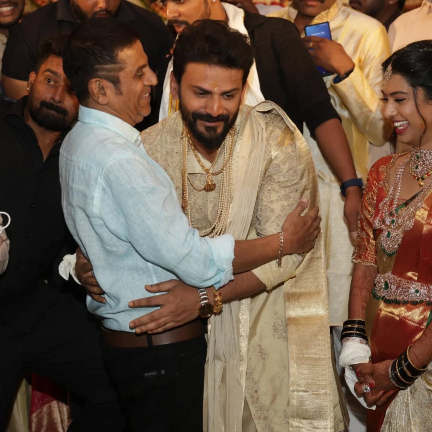 Shivarajkumar attended Dhananjay and Dhanyatha's wedding in Mysore